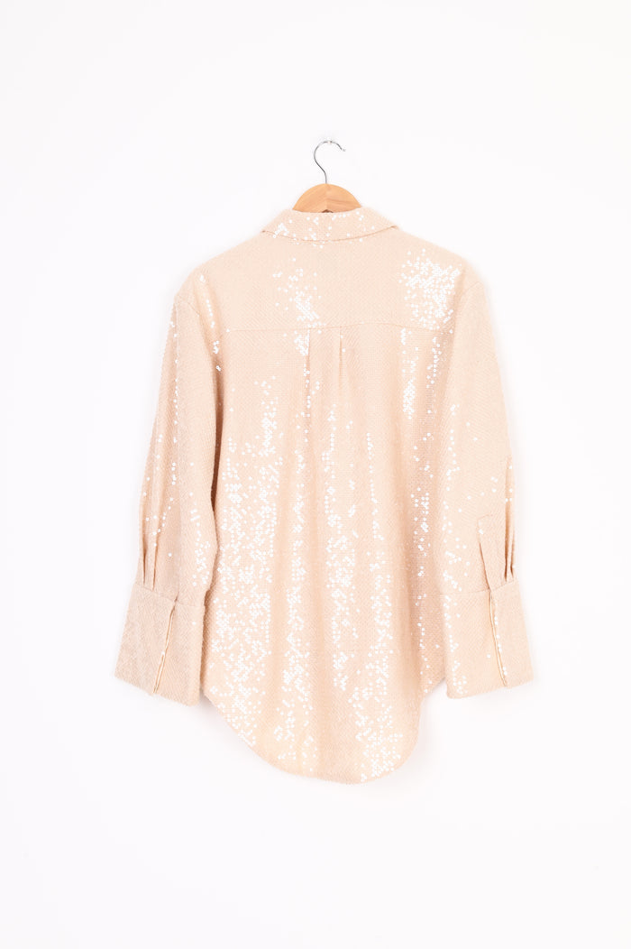 Aje Womens Cream Jacket Size 4
