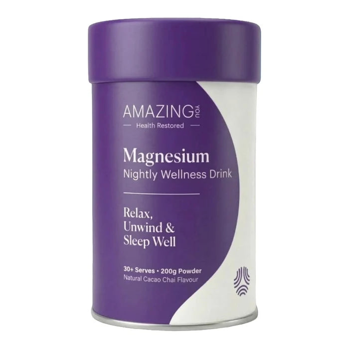 Amazing You Magnesium Wellness Drink Nightly Cacao & Chai 200g - Freebie