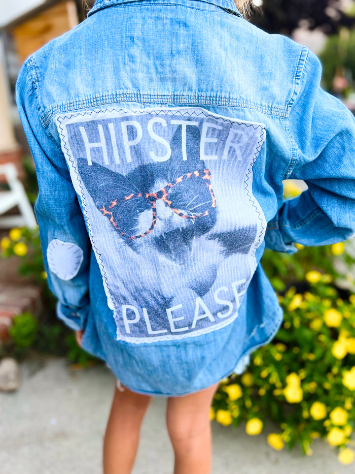 Arrow Rose Co. Denim original T-Shirt patch