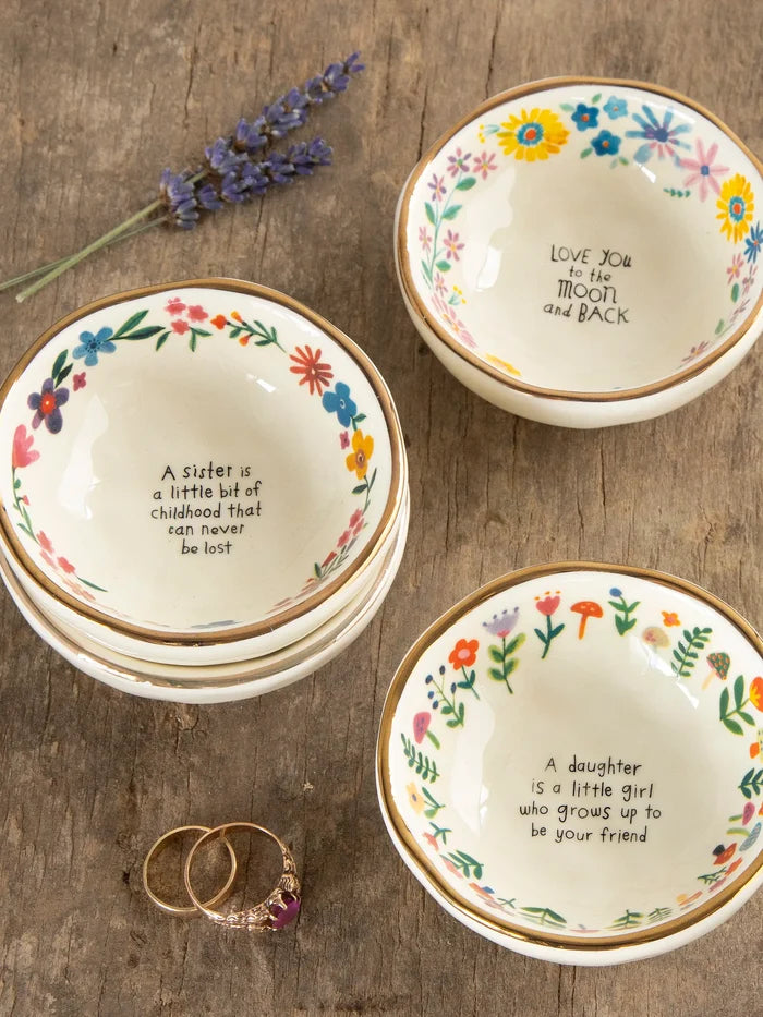 Ceramic Giving Trinket Bowl - Sister of My Soul-view 2