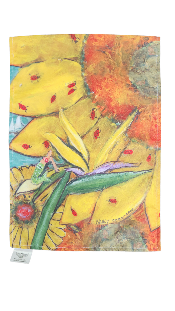 Garden Flags - Ladybug Queen