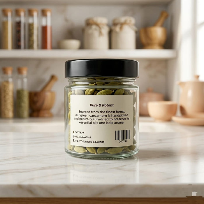 Green Cardamom 40g - Tayyib Store - Tayyib Foods - Lahore