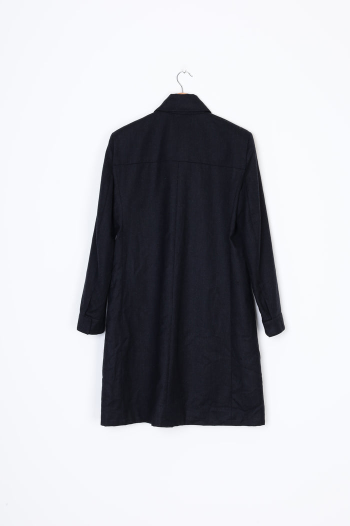 Helen Cherry Womens Grey Coat Size L