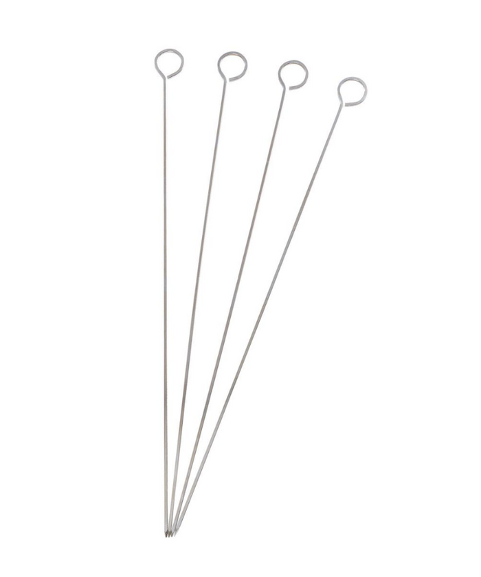 HIC Chrome Skewers 12"