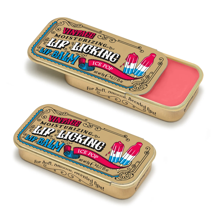 Ice Pop Lip Licking Flavored Lip Balm