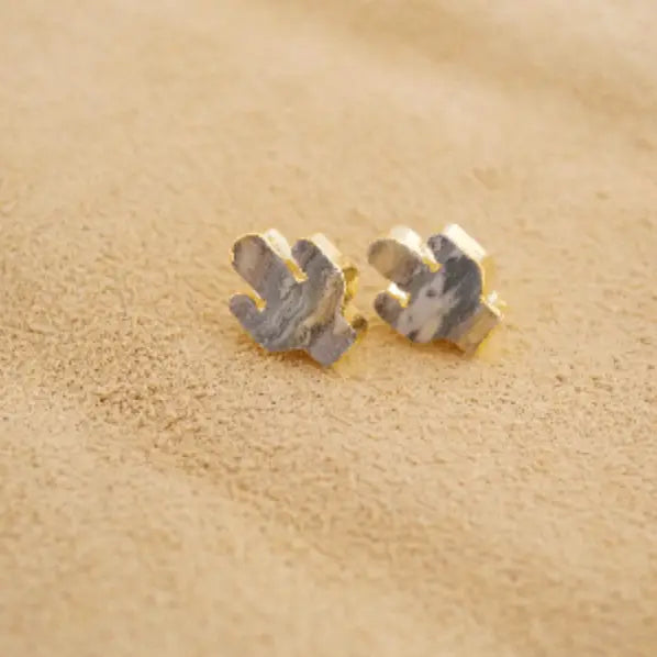 Japer Cactus Earings