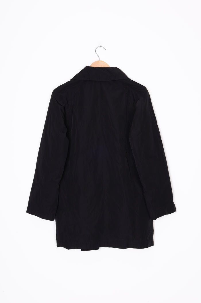 Karen Walker Womens Black Coat Size 8