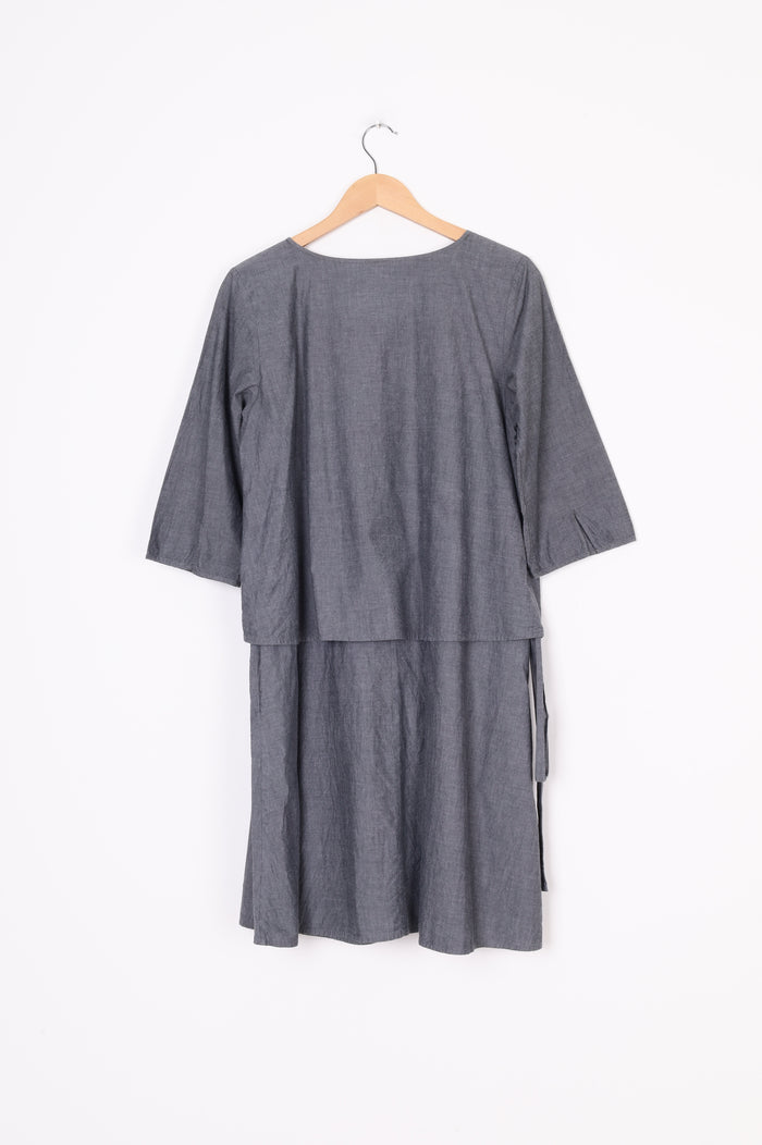 Kowtow Womens Grey Dress Size S