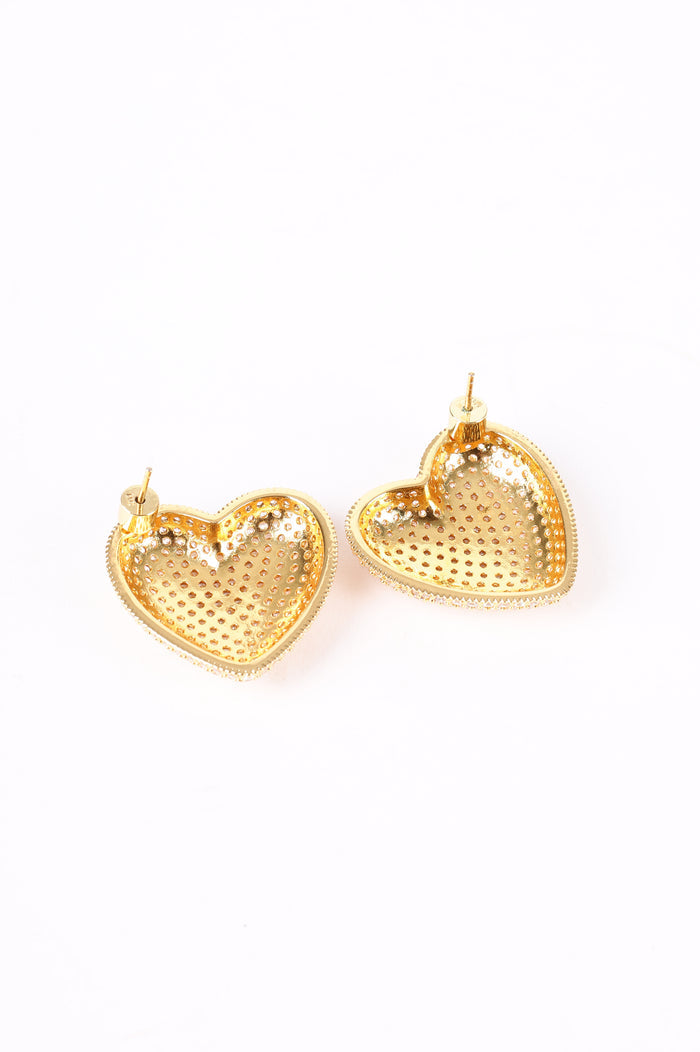 Martha Calvo Joolz Womens Gold Earrings Size O/S