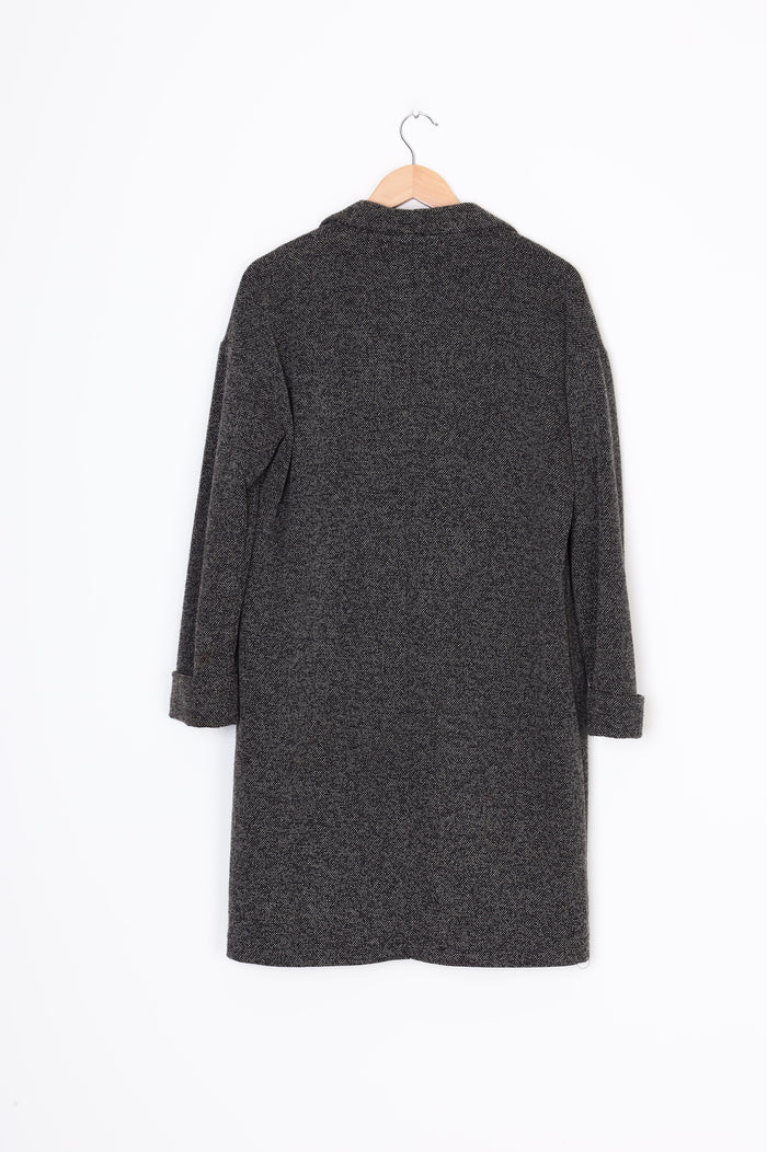 Max Womens Black Coat Size 14
