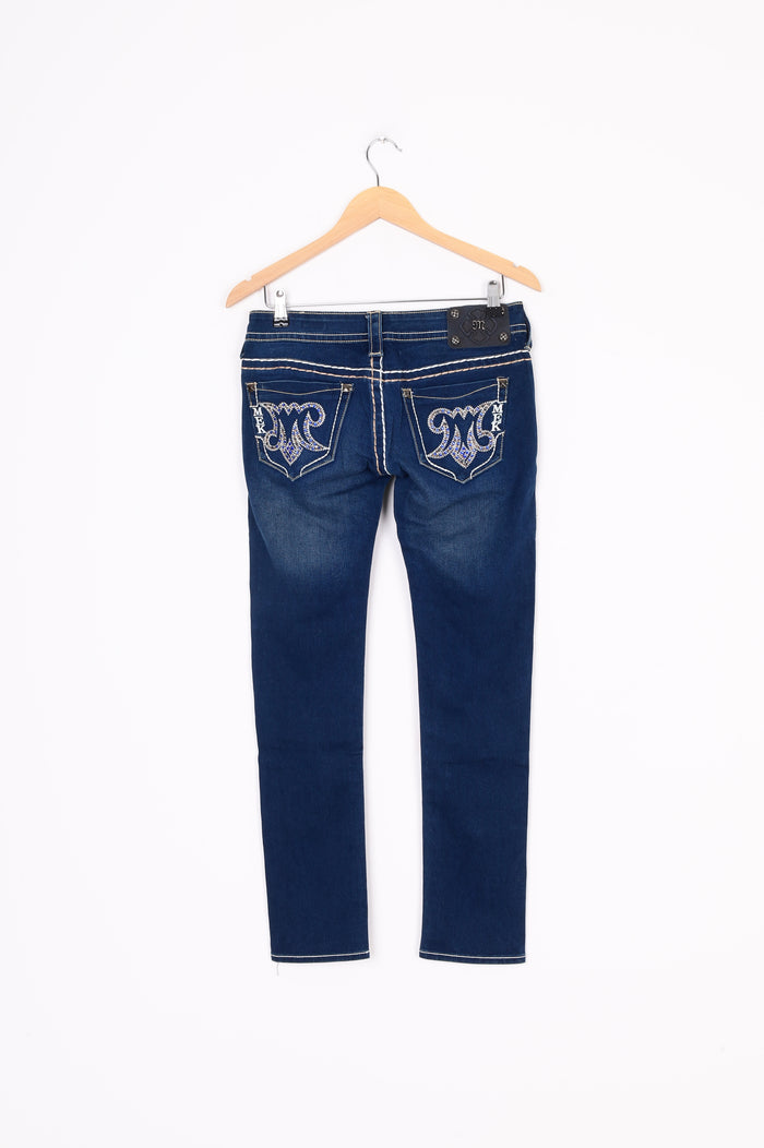 Mek Denim Womens Blue Jeans Size W 29