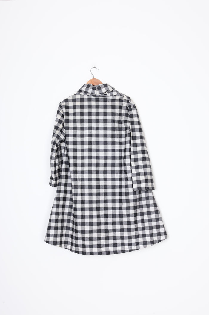 Molly N Womens Grey Coat Size 8