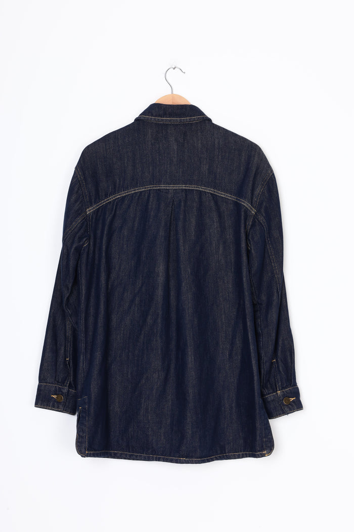 Moochi Womens Blue Jacket Size S