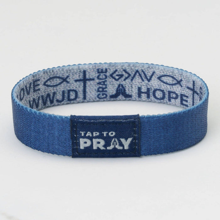 Navy | Symbols of Faith | Tap To Pray® Wristband