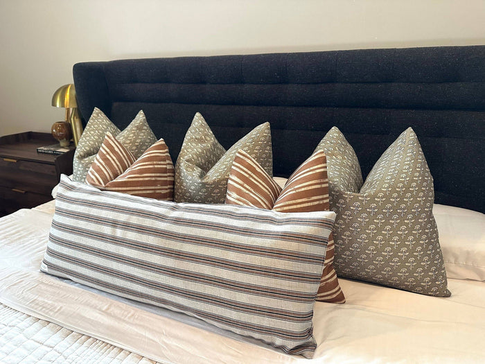 Noa Sage Pillow Cover: 22x22 Cover Only