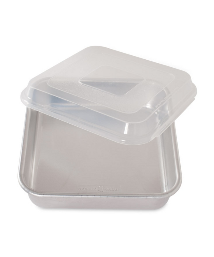 Nordicware 9" Square Cake Pan with Lid