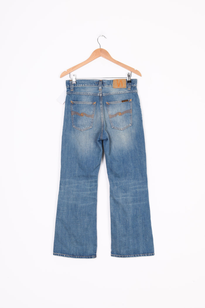 Nudie Jeans Womens Blue Jeans Size W 28