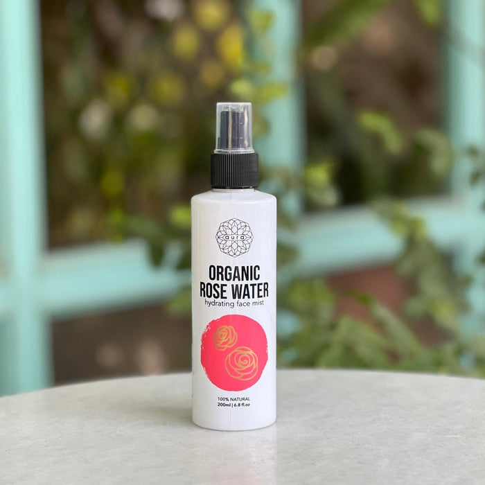 Organic Rose Water 200ml - Tayyib Store - Aura Crafts - Lahore