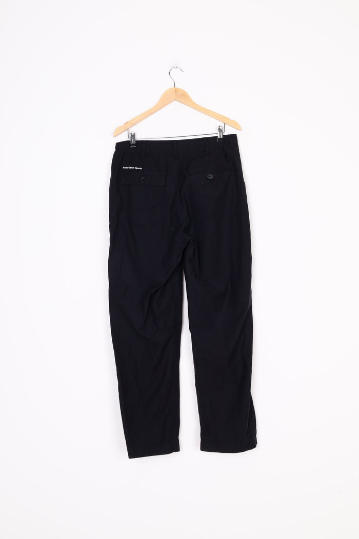 Porter James Sports Mens Black Pants Size W 33