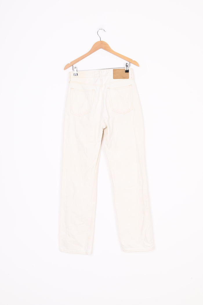 Rag & Bone Womens Cream Jeans Size W 27