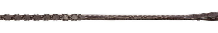 Shires Avignon Fancy Stitched Laced Reins