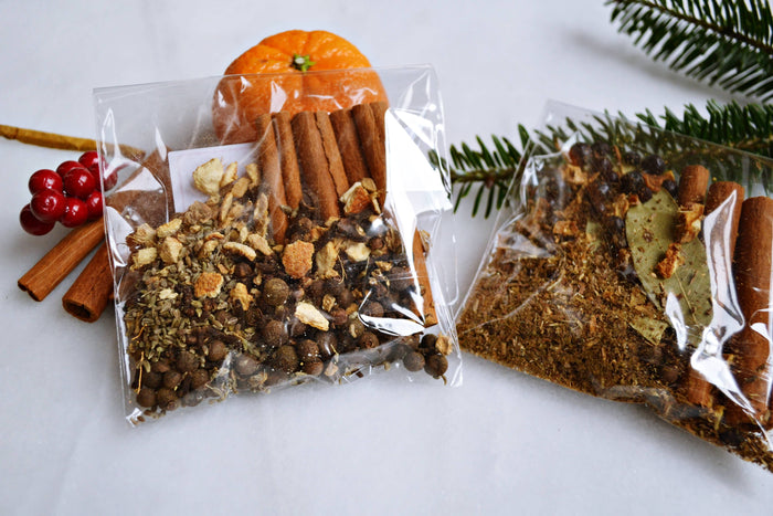 Simmer Pot Spice Packets: Holiday Spice
