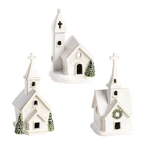 Single Tree Pressed Lace Church Sitter
