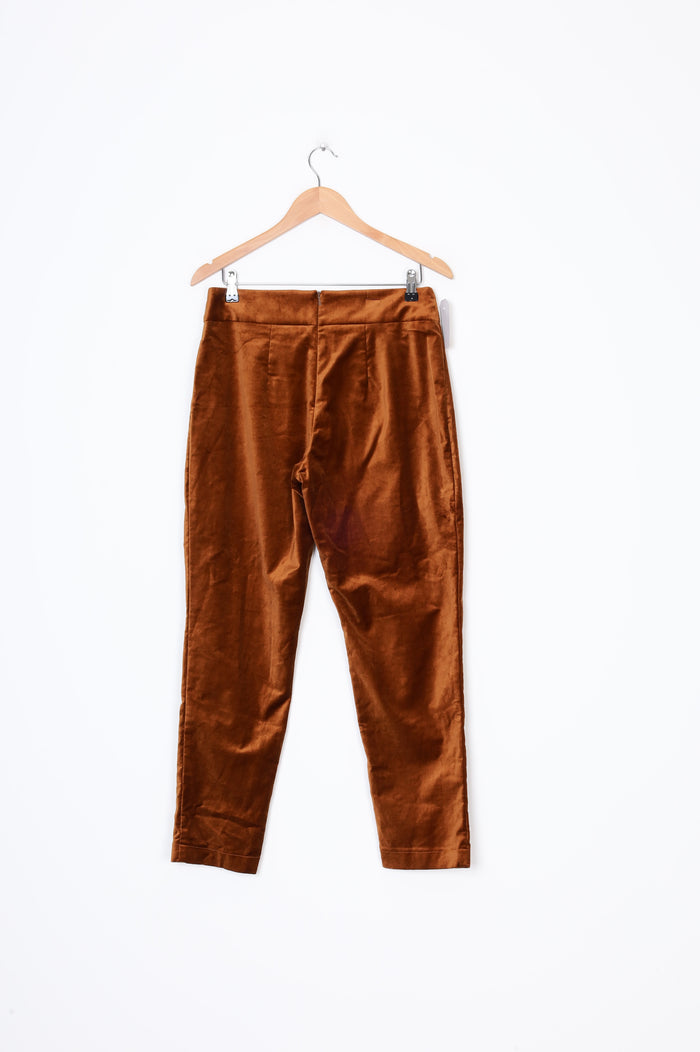 Staple + Cloth Womens Brown Pants Size 10