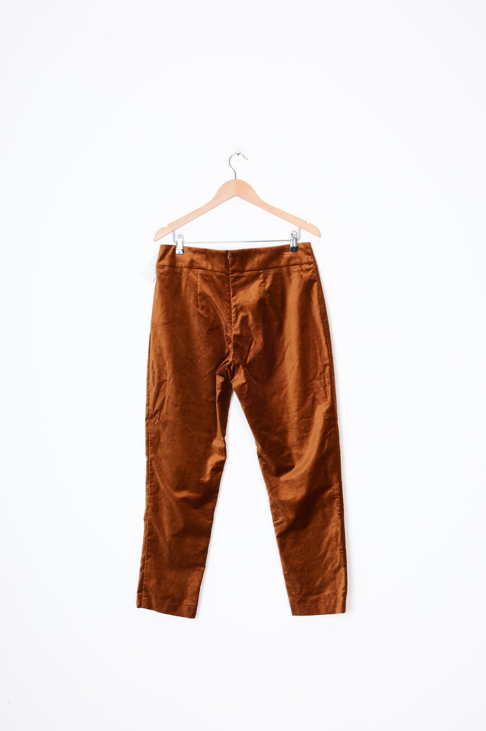 Staple + Cloth Womens Brown Pants Size 12