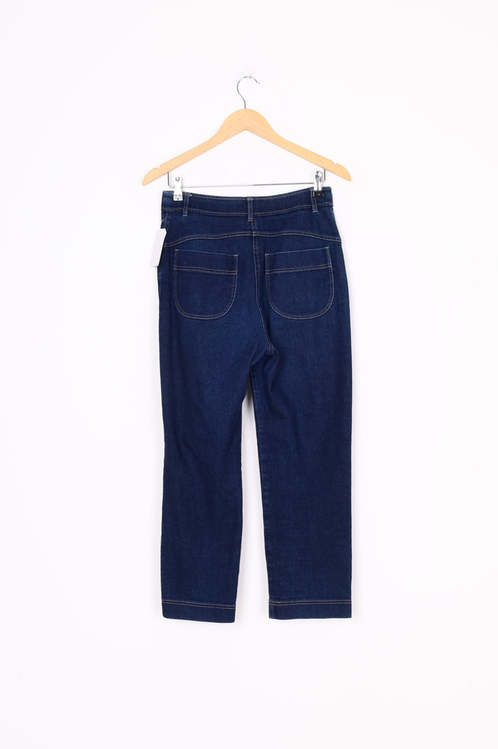 Sylvester Womens Blue Jeans Size 8