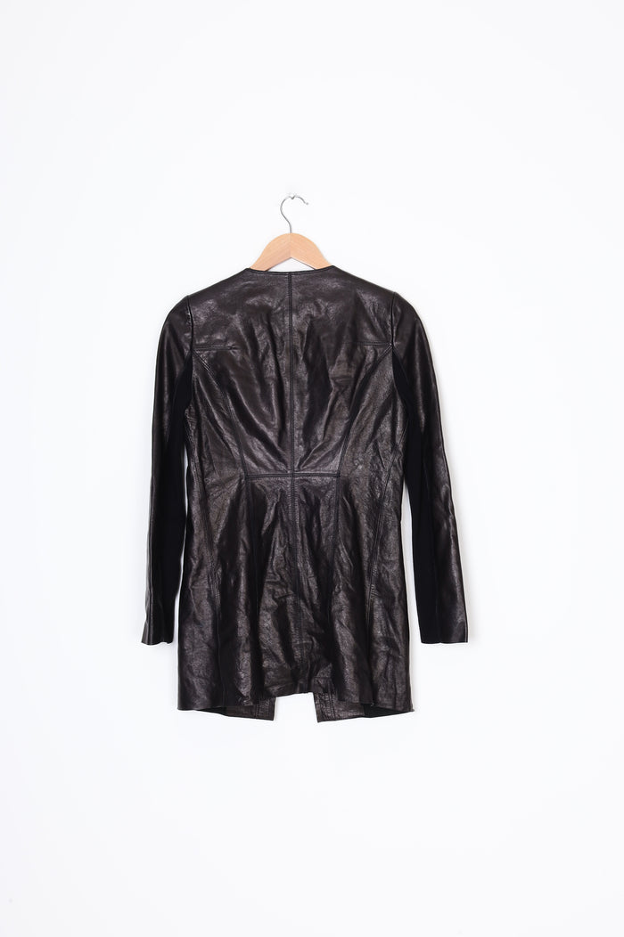 Vivien Eum Womens Black Jacket Size M