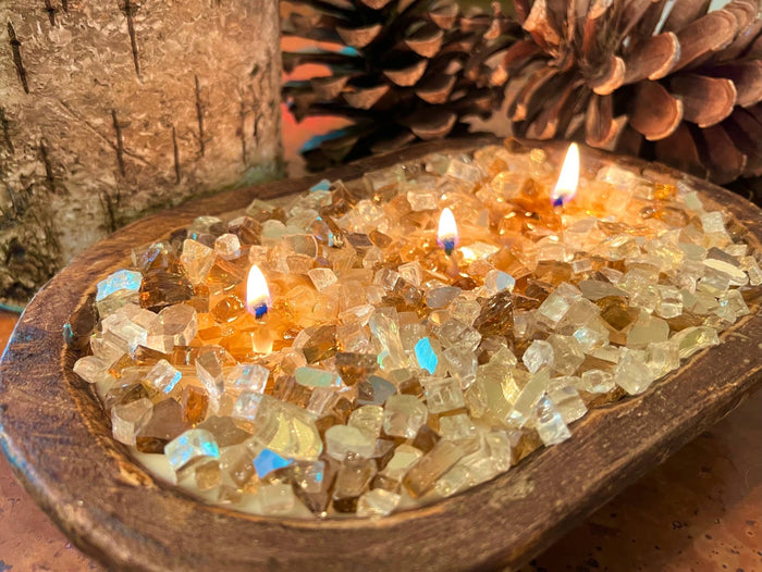 Warm Summer Glow Soy Candle Bowl