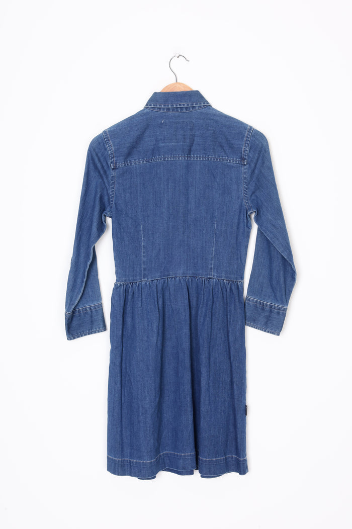 Workshop Womens Blue Dress Size 8