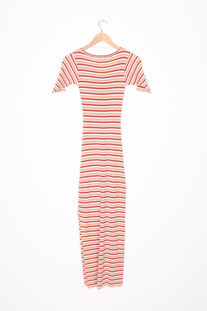 Zulu & Zephyr Womens Beige Dress Size 6