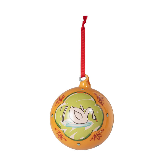 12 Days of Christmas Glass Ball Ornament Set