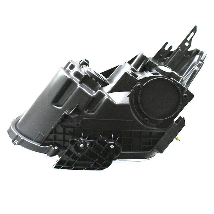 2008-2013 Nissan Rogue Chrome Headlights, Crystal Clear Lens Assembly, Left & Right Side Pair, Direct OEM Fit