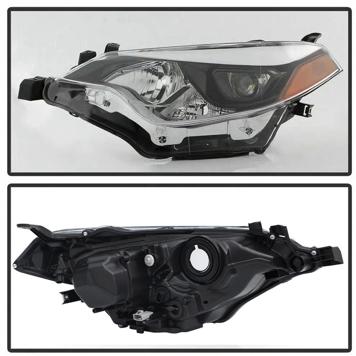 2014-2016 Toyota Corolla Factory Style Headlight Set, Complete Pair (Driver & Passenger Side)