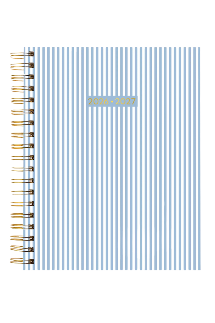 2026-2027 Academic Planner - Blue Stripes