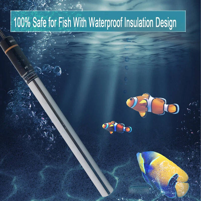 500W LCD Digital Aquarium Heater, Submersible Fish Tank Thermostat with Safety Protection