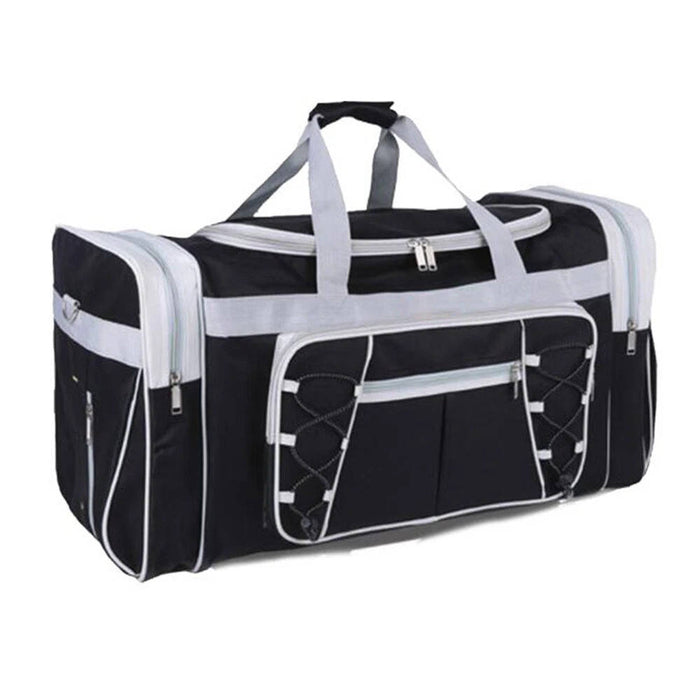 72L Large Duffle Bag For Men & Women: Foldable Travel Luggage, Water-Resistant Weekender Bag With Shoulder Strap
