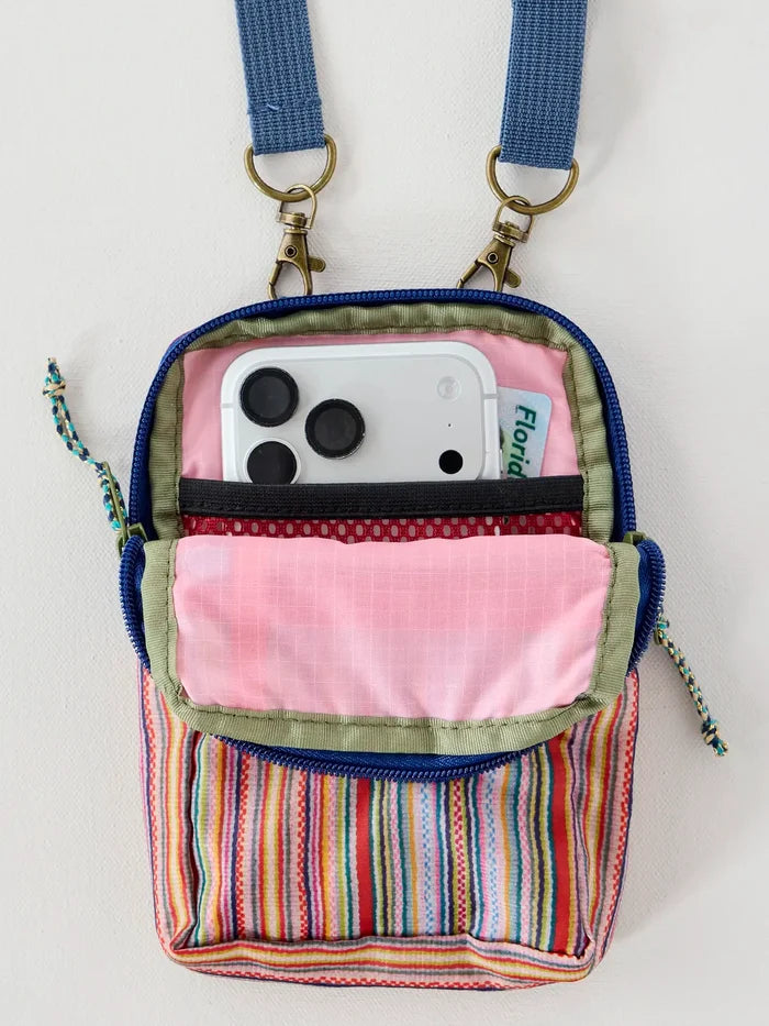 8-in-1 Pocket Crossbody - Desert Sol Stripes-view 3