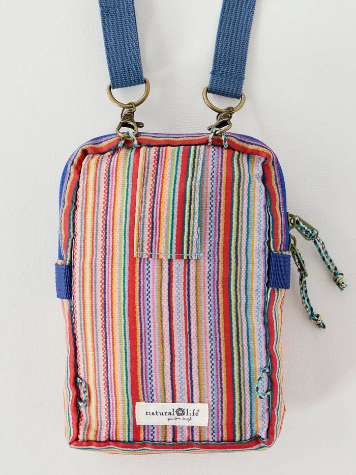8-in-1 Pocket Crossbody - Desert Sol Stripes-view 4