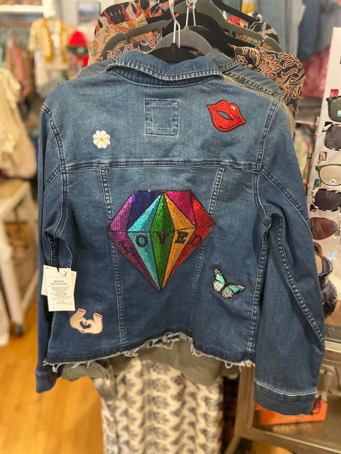 Arrow Rose Co. Vintage Denim PatchWork