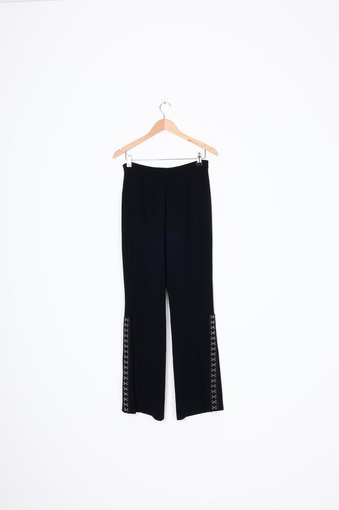 Adrienne Winkelmann Womens Black Pants Size 11