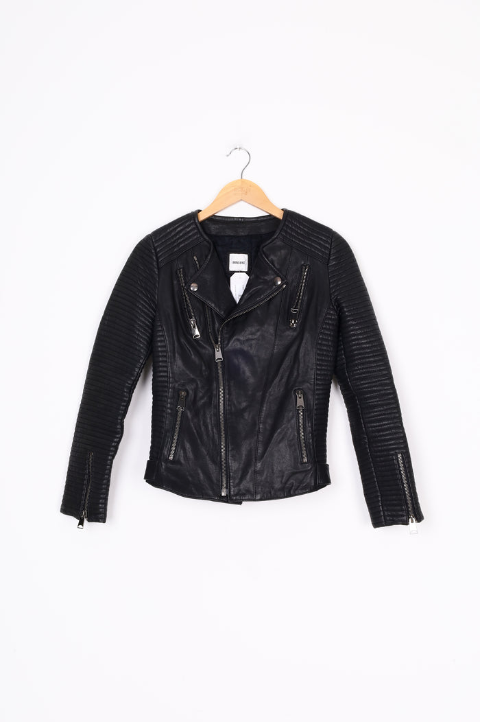 Anine Bing Womens Black Jacket Size M