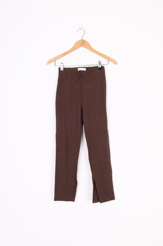 Anine Bing Womens Brown Pants Size 32