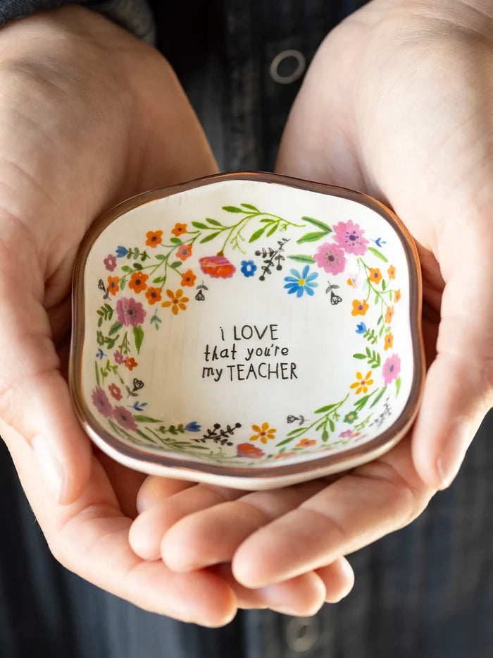 Antiqued Trinket Bowl - Teacher-view 2