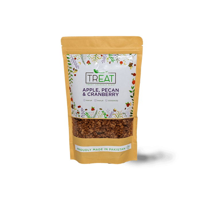 Apple, Pecan and Cranberry Granola - TAYYIB - Treat - Lahore