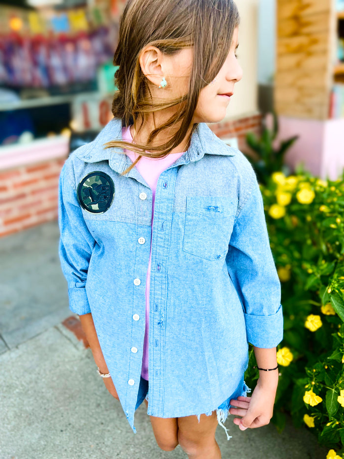 Arrow Rose Co. Denim original T-Shirt patch