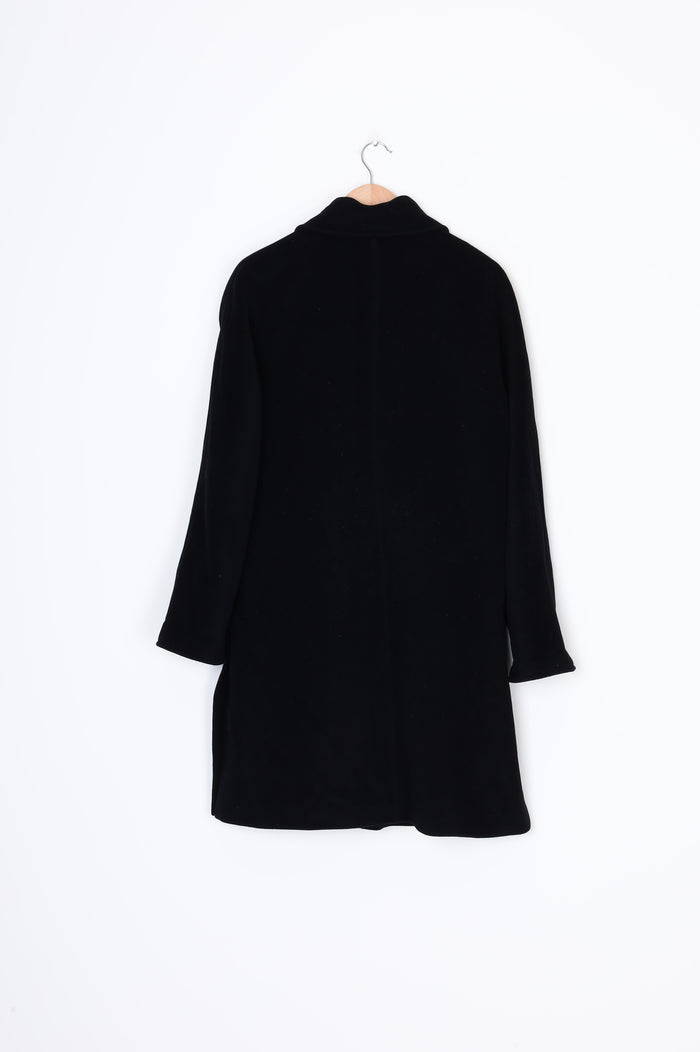 Ashley Fogel Womens Black Coat Size 12
